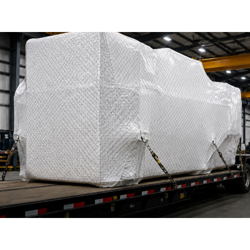 DuraDefend™ Scrim-Reinforced Industrial & Transportation Shrink Wrap - 10 mil